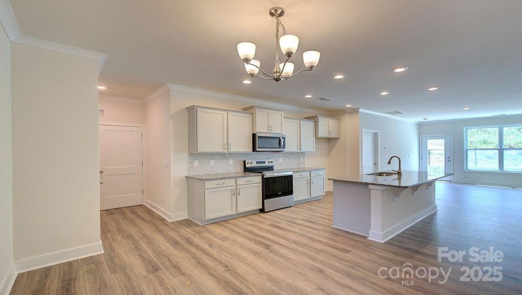 Photos are representative - model home