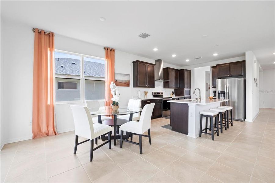 Furnished interior view inside a new home in Hilltop Point, Dade City (Image 9).