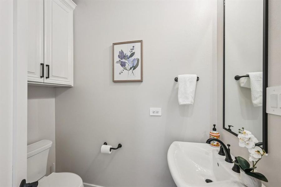 Furnished interior view inside a new home in , Aledo (Image 28).