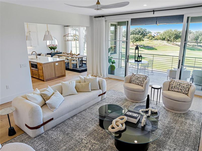 Resort living on the 17 and 18th Fairway!
(Photo of model showroom) Resort living on the 17 and 18th Fairway!
(Photo of model showroom)