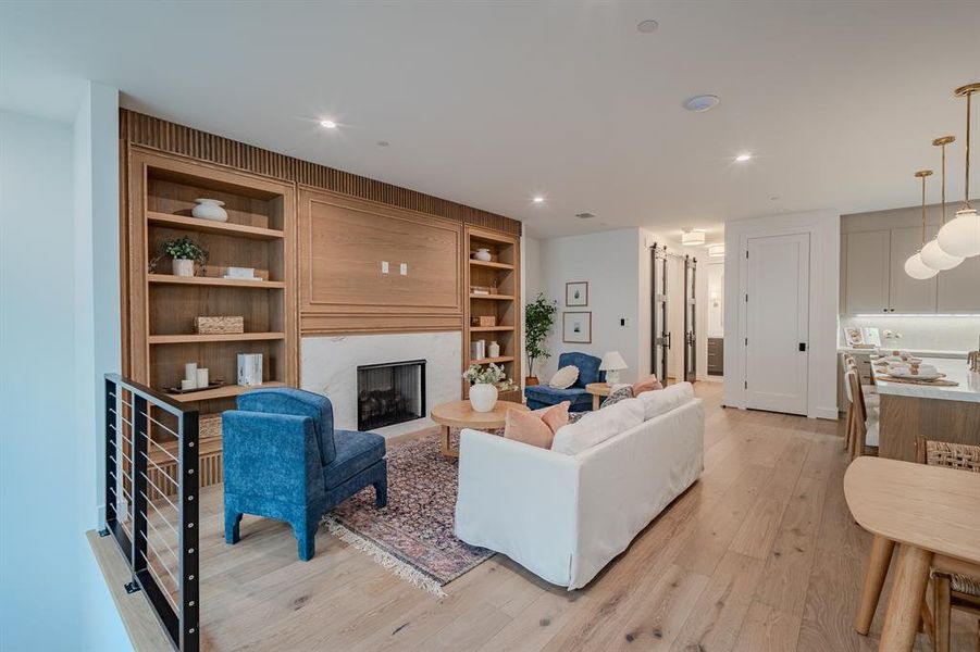 Furnished interior view inside a new home in , University Park (Image 3).