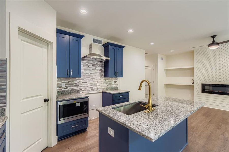Furnished interior view inside a new home in , Decatur (Image 6).