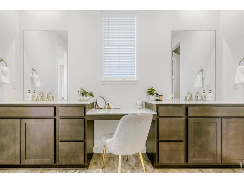 Furnished interior view inside a new home in Sunset Village, Erie (Image 27).