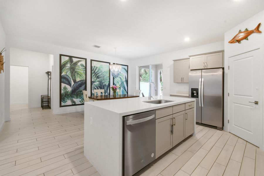 Furnished interior view inside a new home in Reserve at Jupiter, Jupiter (Image 8).