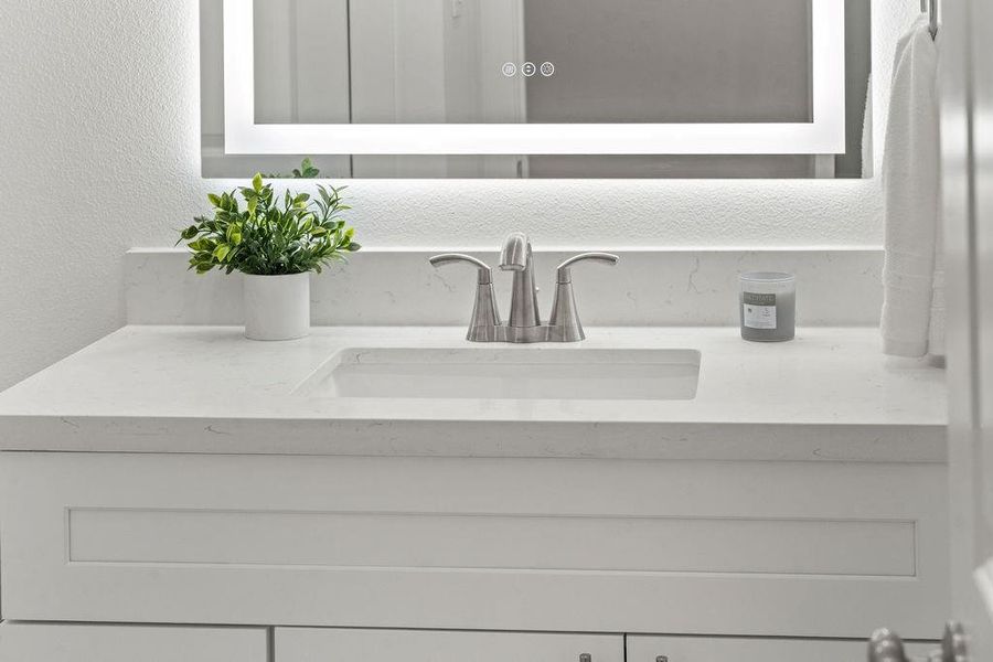 Close-up of interior finishes inside a home in , Houston (Image 44).