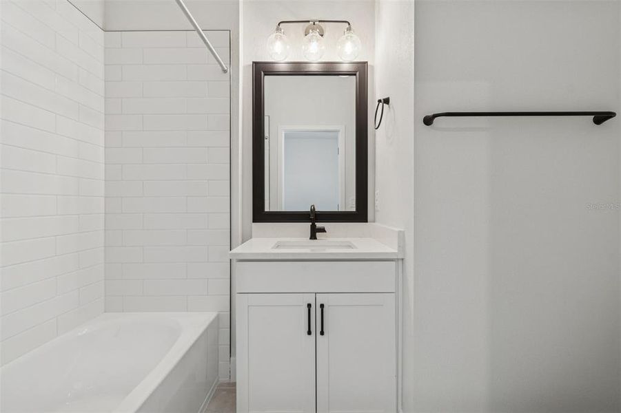 Furnished interior view inside a new home in Apex at Seminole Heights, Tampa (Image 8).