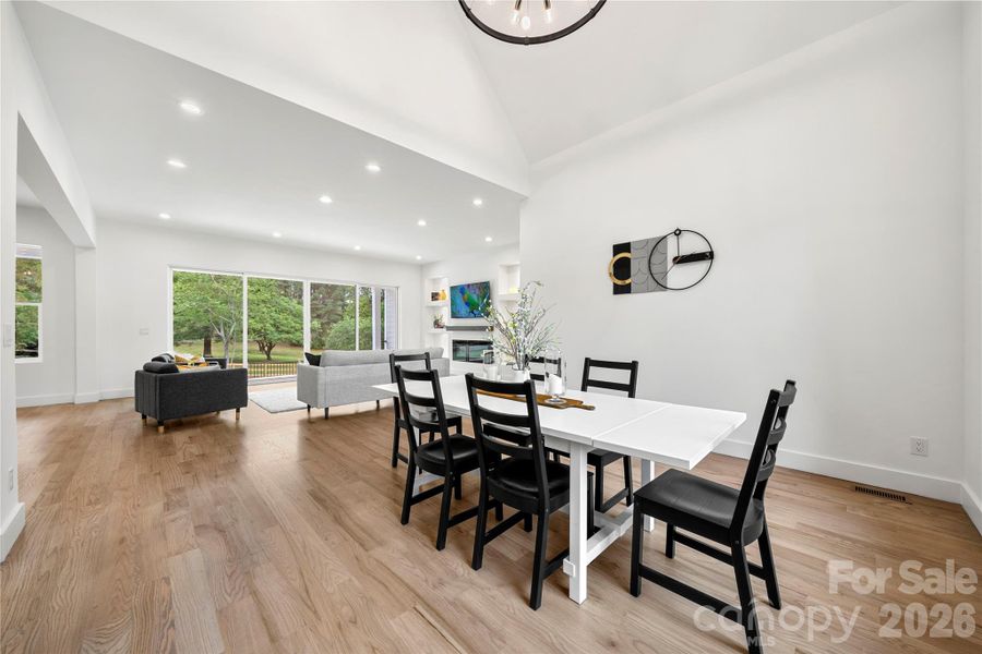 Furnished interior view inside a new home in , Monroe (Image 16).