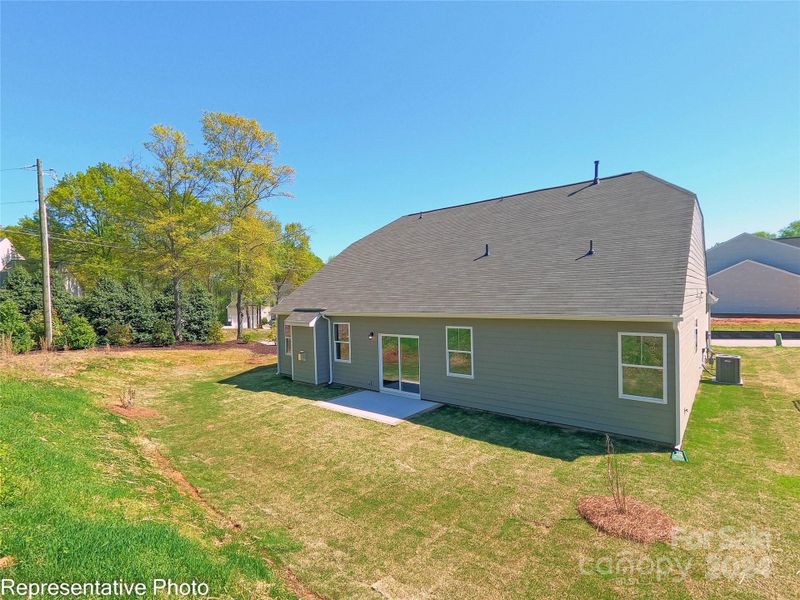 This home will feature a rear screened porch ilo standard patio