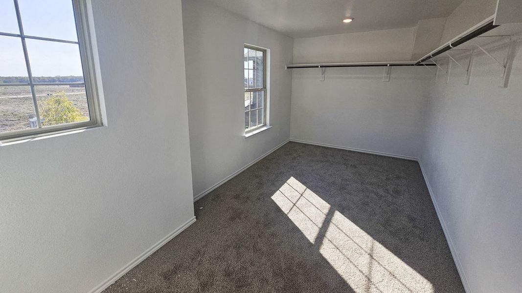 Representative unfurnished interior of a home built from the Nicole by D.R. Horton in Wildcat Ranch, Crandall (Image 14). Representative unfurnished interior of a home built from the Nicole by D.R. Horton in Wildcat Ranch, Crandall (Image 14).