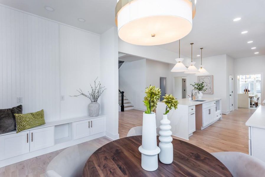 Furnished interior view inside a new home in , East Point (Image 31).