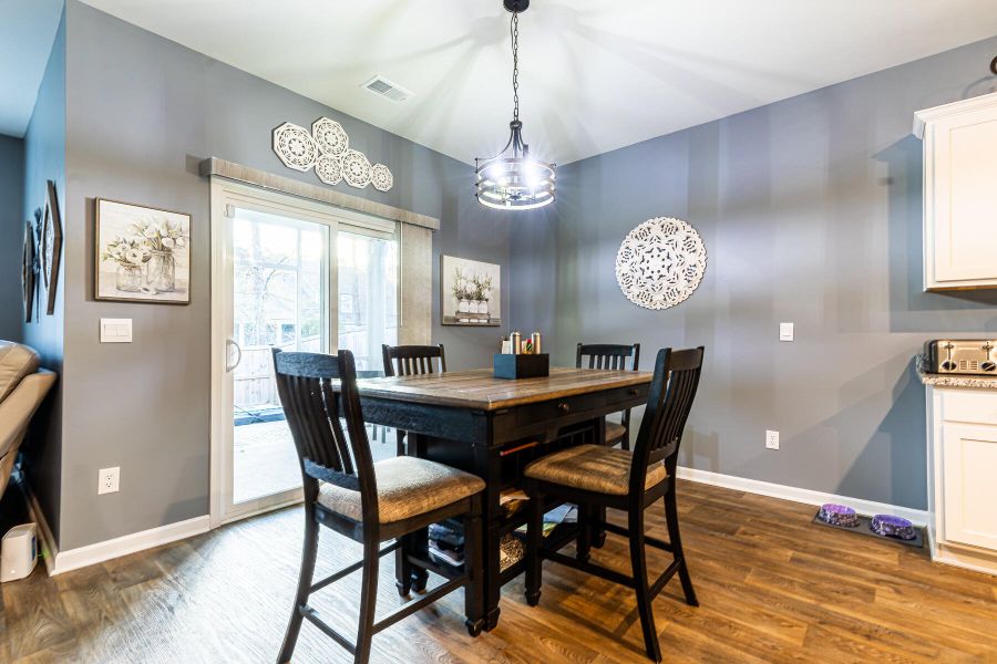 Furnished interior view inside a new home in Reserve at Mallard Crossing, Summerville (Image 45).