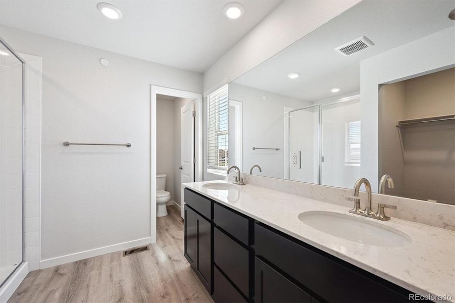 Furnished interior view inside a new home in Legato, Commerce City (Image 6).