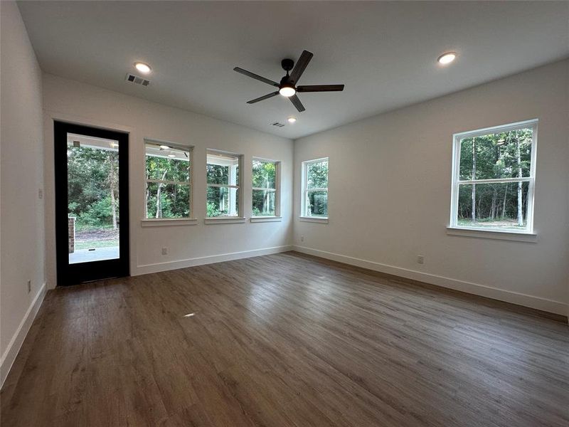 Primary Bedroom with access to patio