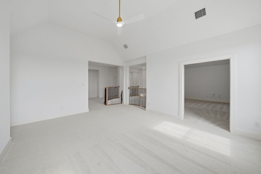 Spacious, unfurnished interior of a new home in Park Place - 80' Lots, Prosper (Image 39). Spacious, unfurnished interior of a new home in Park Place - 80' Lots, Prosper (Image 39).