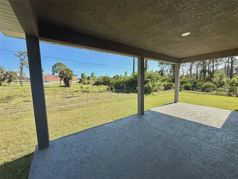 Exterior details and patio area of a home in Rotonda, Rotonda West (Image 16).