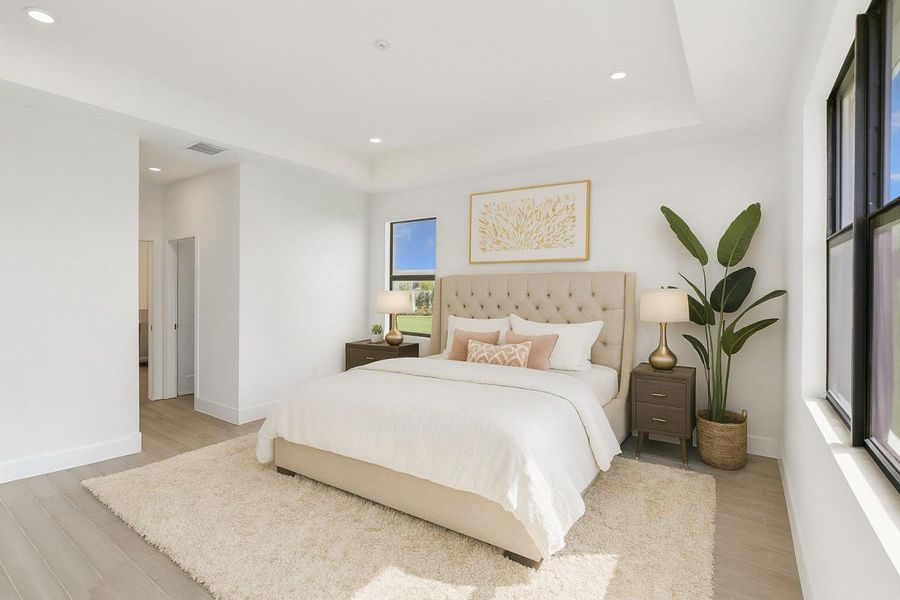 Furnished interior view inside a new home in , Homestead (Image 12). Furnished interior view inside a new home in , Homestead (Image 12).