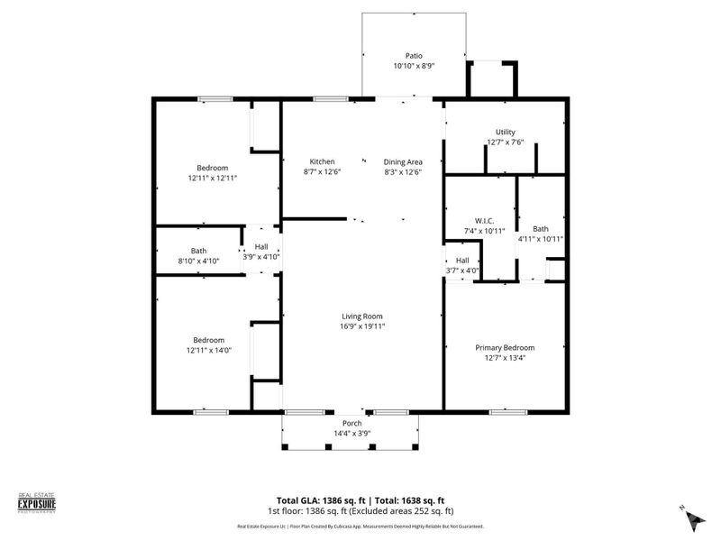 2D floor plan layout of this home in , Lancaster, SC (Image 5).