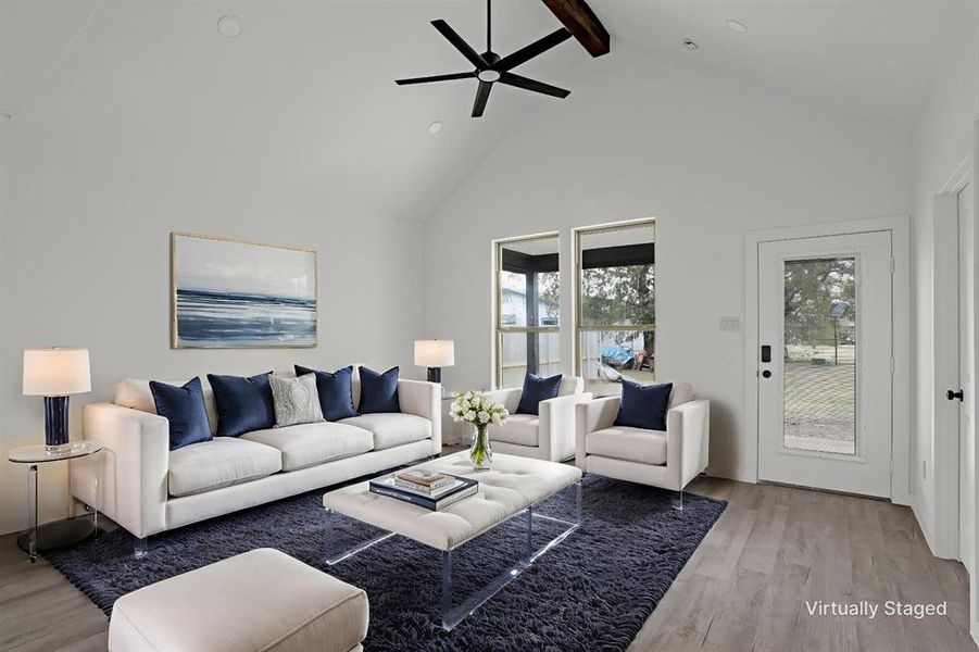 Furnished interior view inside a new home in , Terrell (Image 14).
