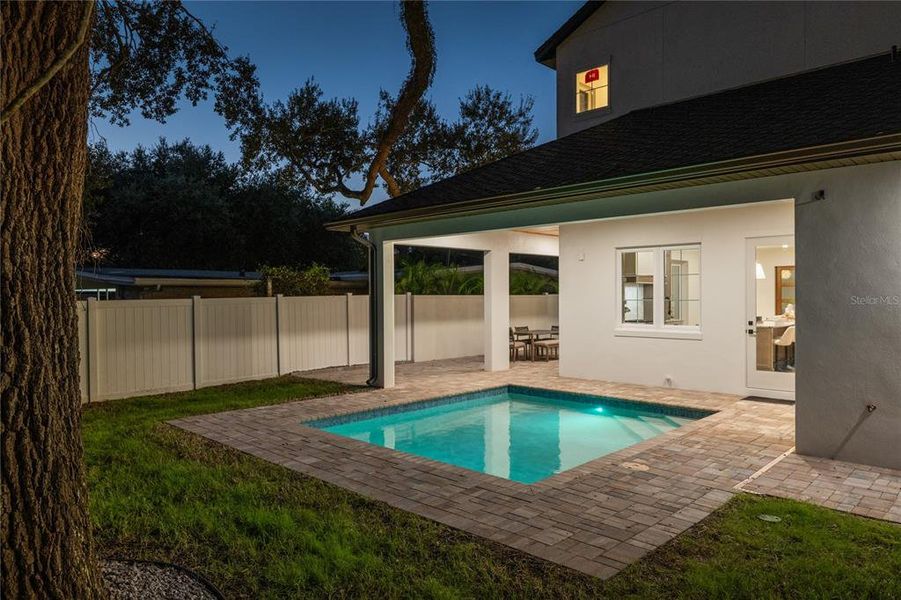 Exterior details and patio area of a home in , Winter Park (Image 33).