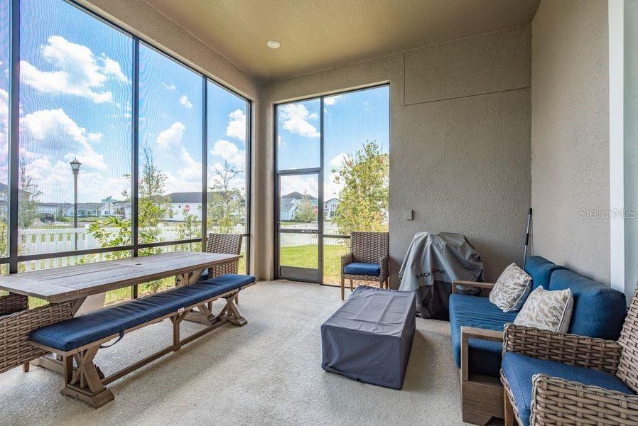 Furnished interior view inside a new home in , Wesley Chapel (Image 18).