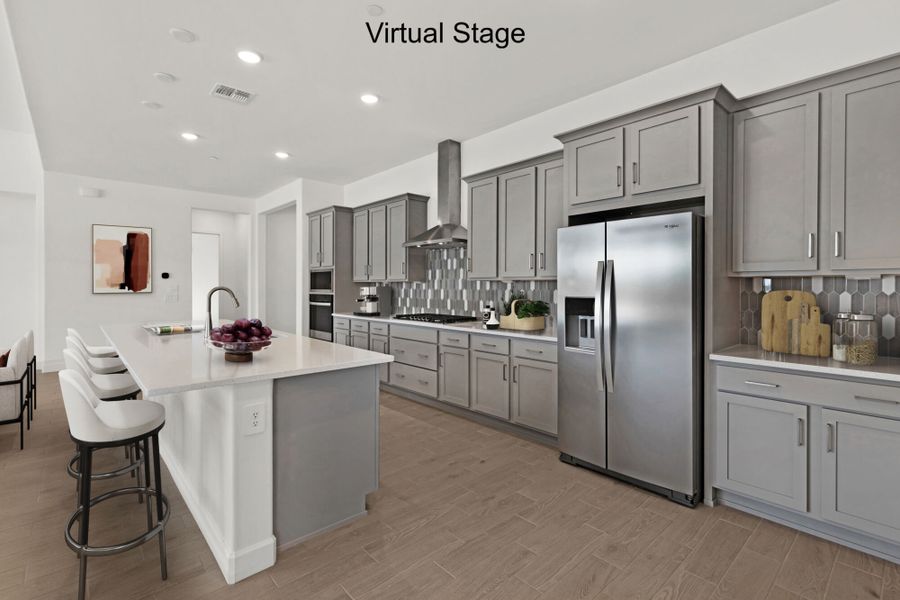 Furnished interior view inside a new home in Saguaro Reserve II, Marana (Image 6).