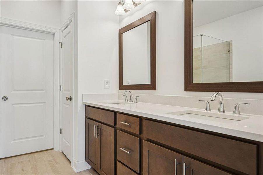 Furnished interior view inside a new home in Millcroft Townhomes, Buford (Image 9).