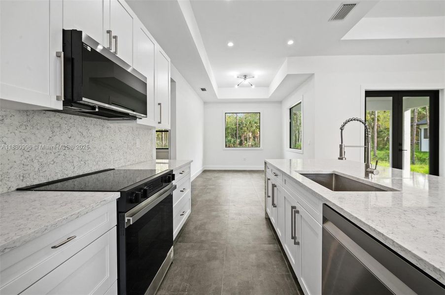 Furnished interior view inside a new home in , Naples (Image 7).