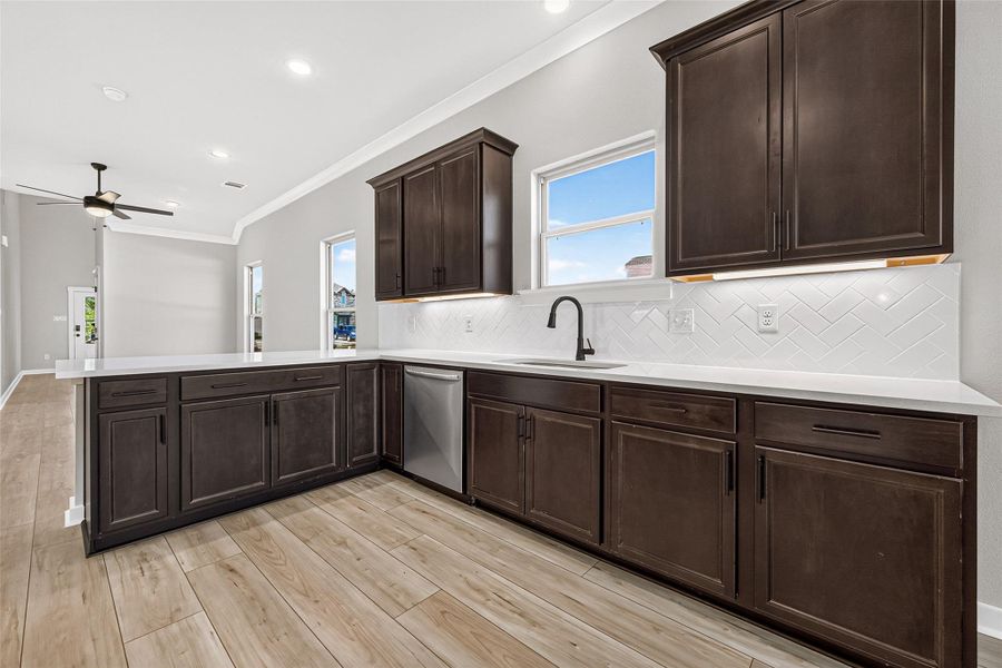 Furnished interior view inside a new home in Mostyn Springs, Magnolia (Image 8).