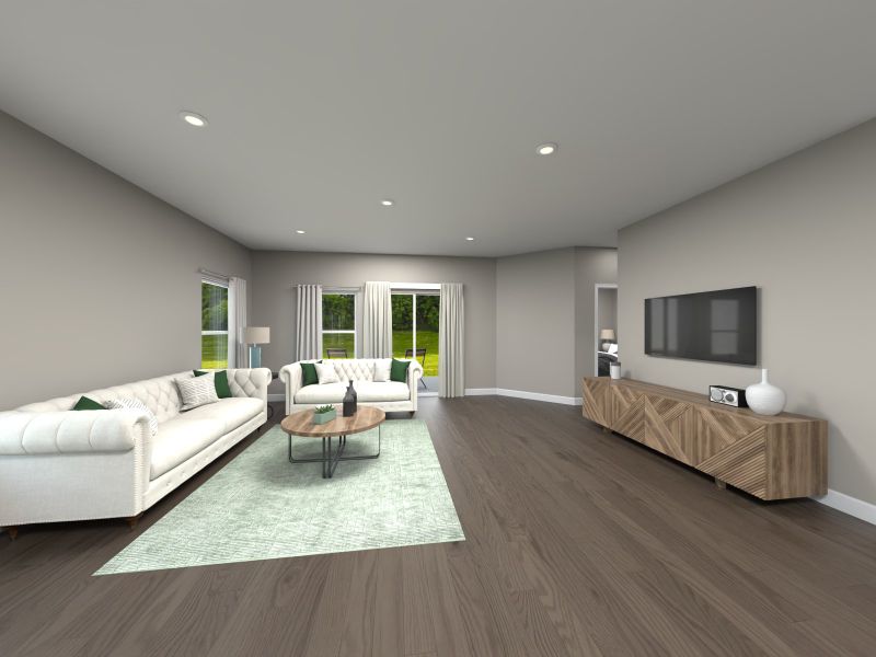 Representative furnished interior of a home built from the Citrine by Meritage Homes in Las Patrias at Star Valley Phase III - Signature Series, Tucson (Image 5). Representative furnished interior of a home built from the Citrine by Meritage Homes in Las Patrias at Star Valley Phase III - Signature Series, Tucson (Image 5).