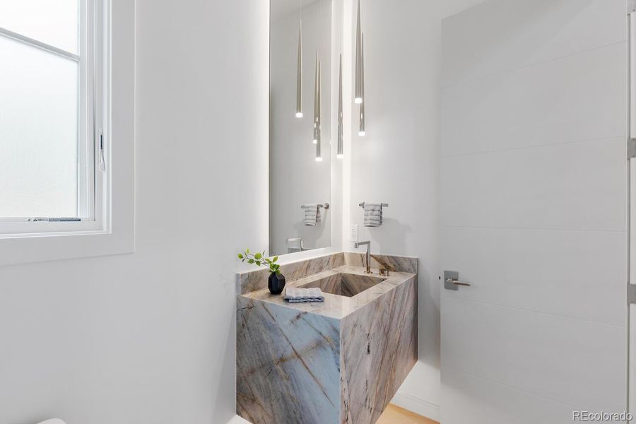 Furnished interior view inside a new home in , Denver (Image 30).