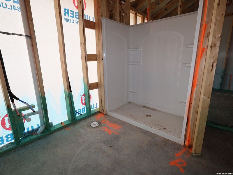 In-progress construction of a new home in Hickory Ridge, Elmendorf, TX (Image 28).