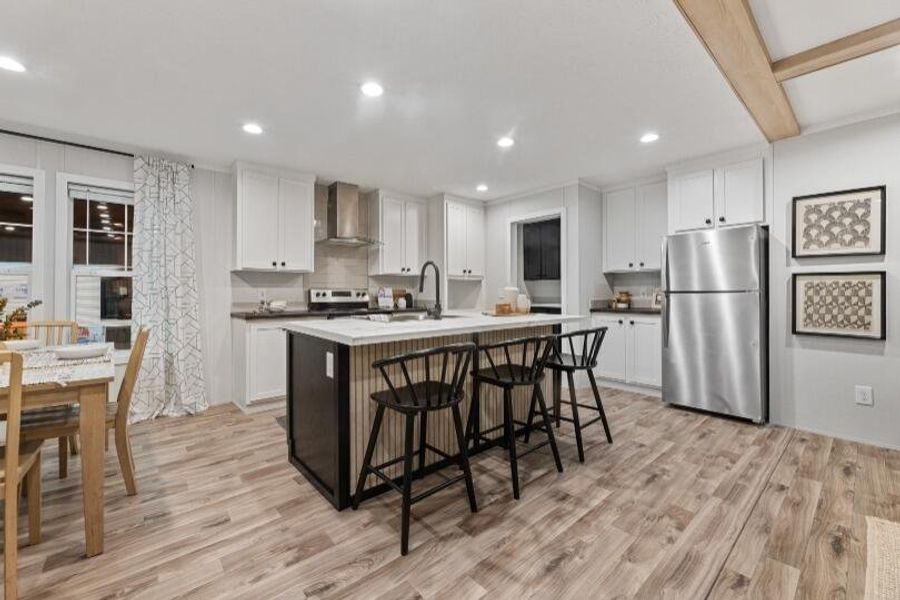 Furnished interior view inside a new home in , Pineville (Image 9).
