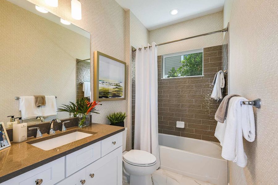 Furnished interior view inside a new home in Windward, Lakewood Ranch (Image 16).