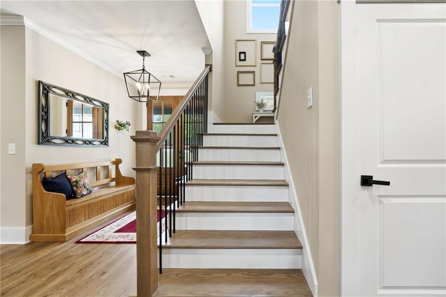 Furnished interior view inside a new home in , Canton (Image 14).