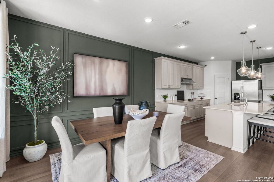 Furnished interior view inside a new home in Dove Song, Marion (Image 30).