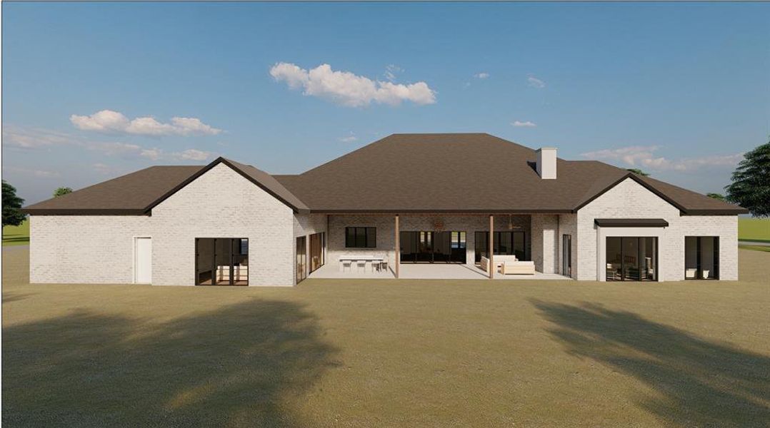 Exterior details and patio area of a home in , Parker (Image 3).