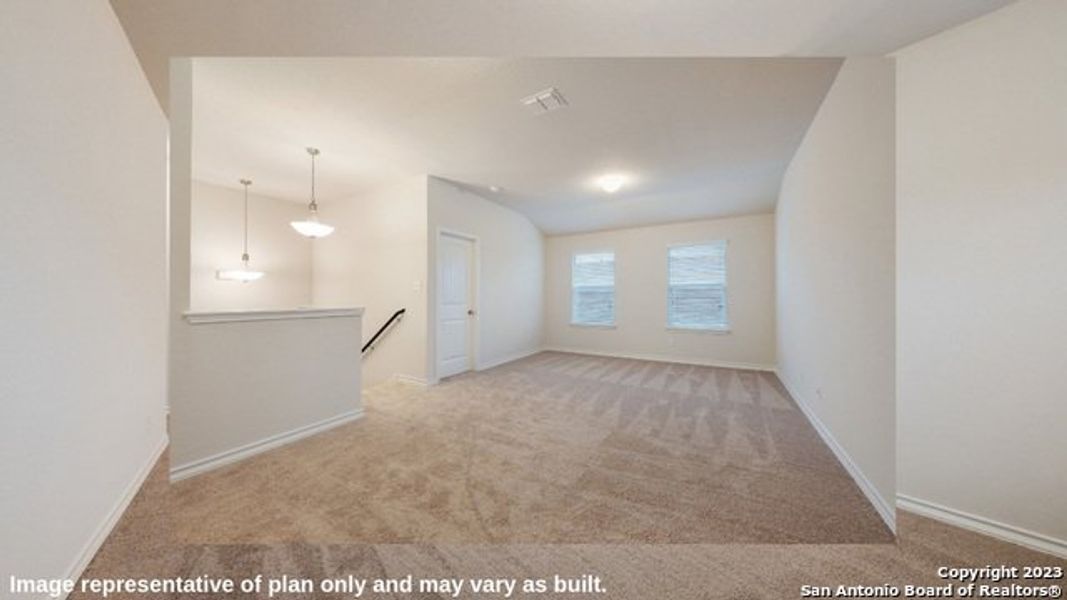 Spacious, unfurnished interior of a new home in Avenida, Converse (Image 19). Spacious, unfurnished interior of a new home in Avenida, Converse (Image 19).