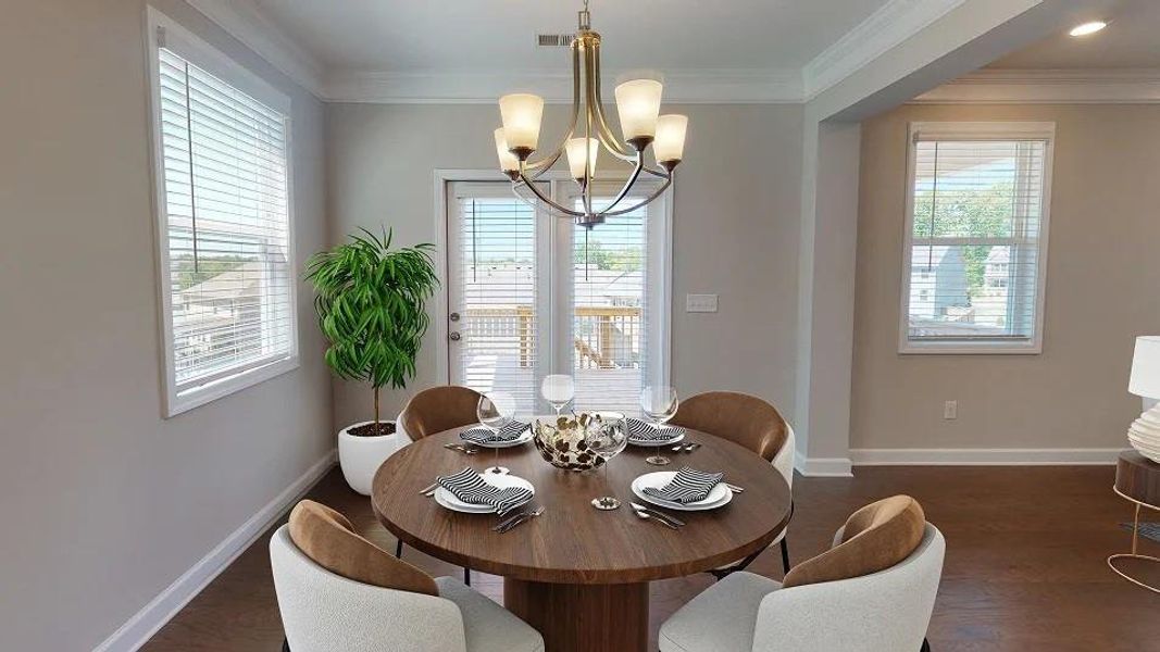 Furnished interior view inside a new home in , Watkinsville (Image 4).