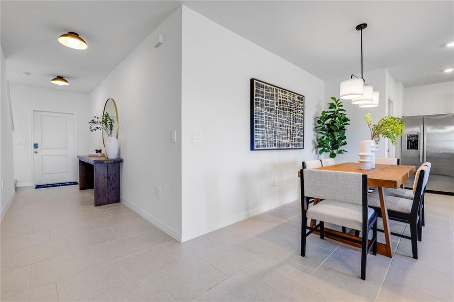 Furnished interior view inside a new home in Rye Ranch, Parrish (Image 10).