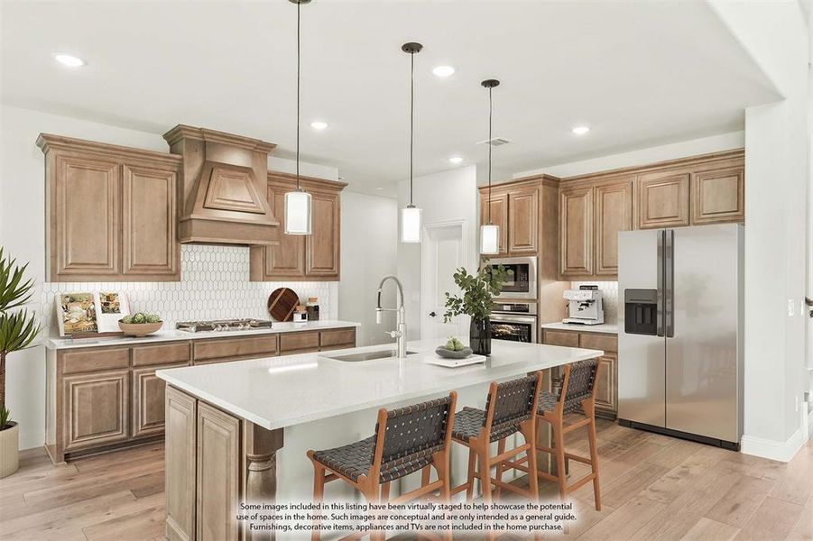 Furnished interior view inside a new home in Liberty, Melissa (Image 20).
