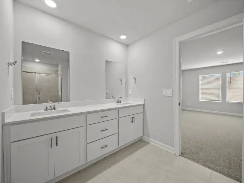 Furnished interior view inside a new home in Cedar Shoals - Signature Collection, Piedmont (Image 6).