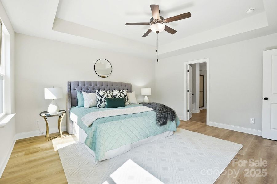 Furnished interior view inside a new home in , Charlotte (Image 4).