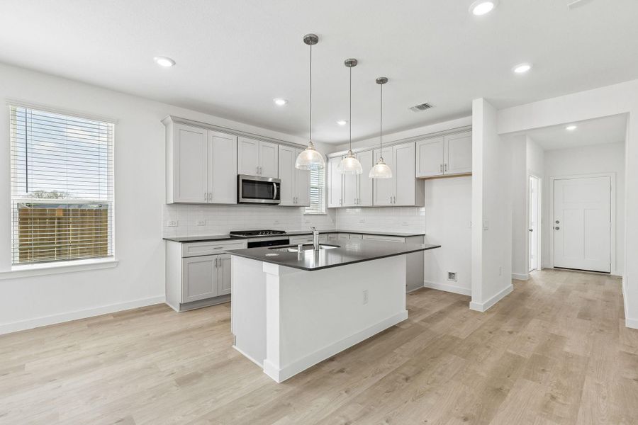 Furnished interior view inside a new home in Windcress, Cove (Image 16).