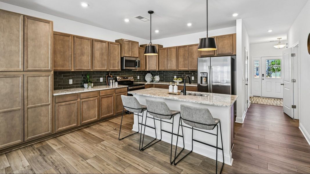 The Litchfield Plan by DBR Homes in Charlotte, NC - Kitchen The Litchfield Plan by DBR Homes in Charlotte, NC - Kitchen