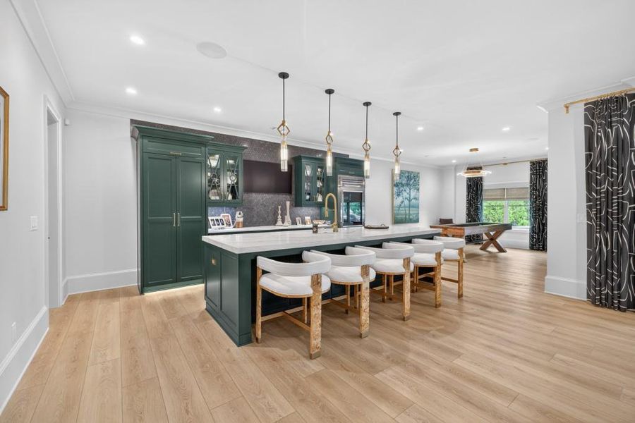 Furnished interior view inside a new home in , Braselton (Image 81).