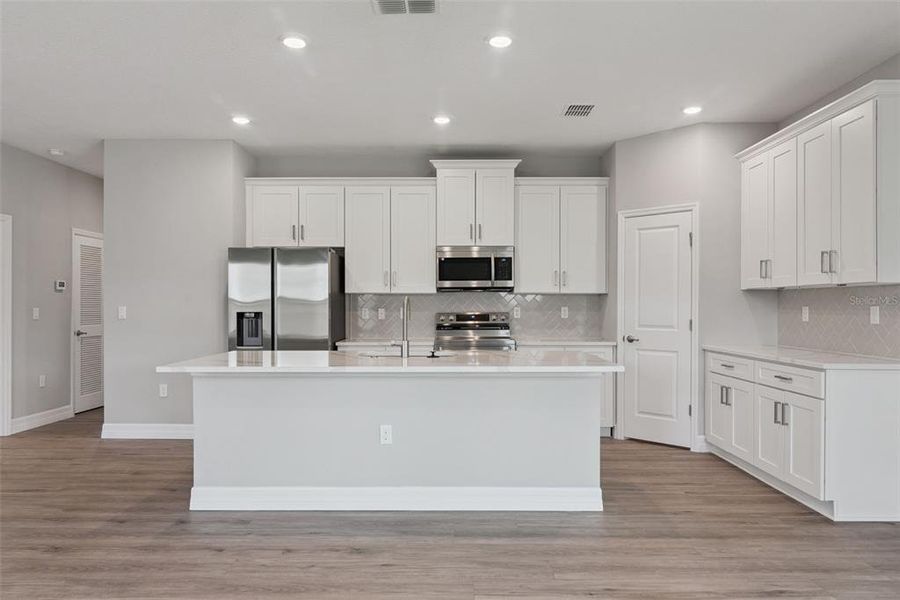 Furnished interior view inside a new home in , Ocala (Image 10).