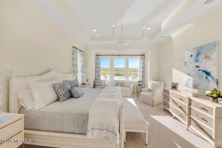 Furnished interior view inside a new home in Amelia National Country Club, Fernandina Beach (Image 3). Furnished interior view inside a new home in Amelia National Country Club, Fernandina Beach (Image 3).