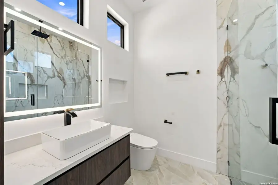 Furnished interior view inside a new home in , San Antonio (Image 9).