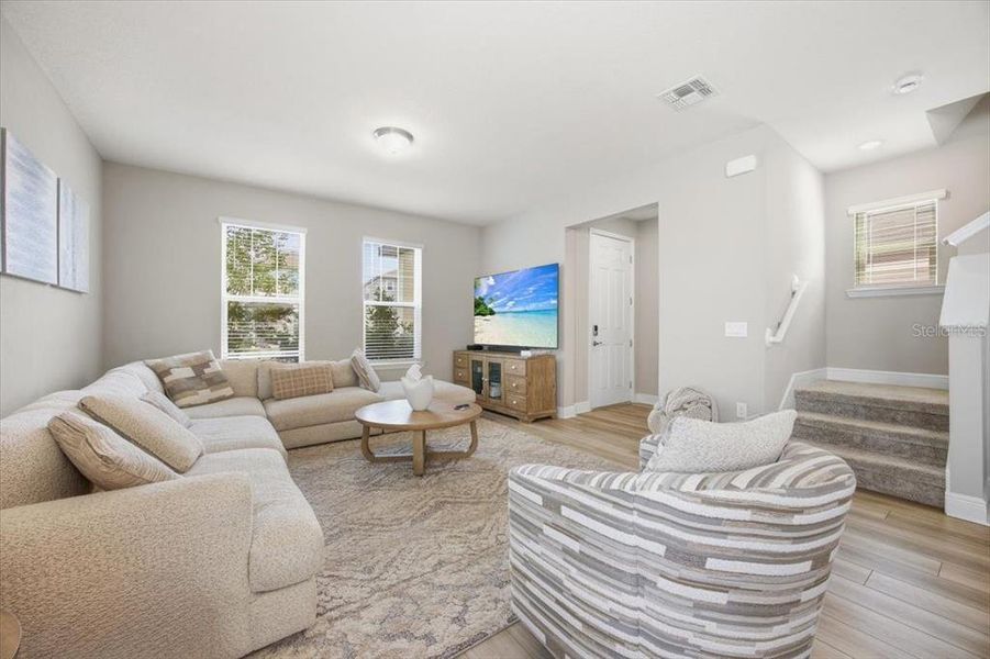 Furnished interior view inside a new home in Highland Ridge, Winter Garden (Image 14).