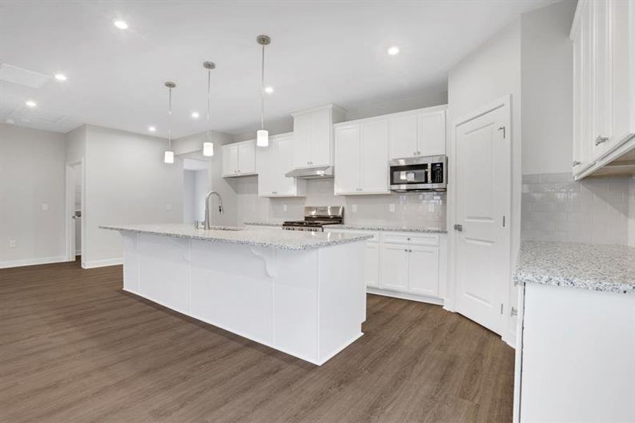 Furnished interior view inside a new home in Newberry 55+, McDonough (Image 7).
